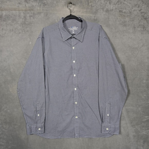 Vineyard Vines L/S Shirt Men 2XL‎ black white OTG On the Go Performance brrr - Picture 3 of 10